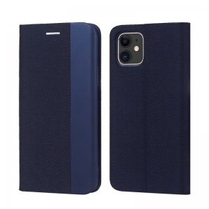 Dėklas Smart Senso skirtas Xiaomi Redmi Note 14 5G tamsiai mėlynas
