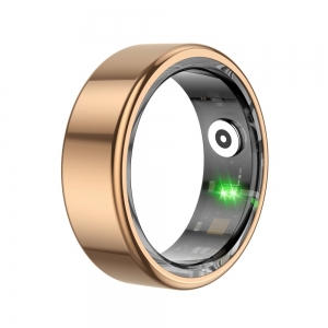 Išmanusis žiedas Maxlife MXSR-100 auksinis (8 dydis / 18.3 mm)