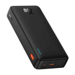 Išorinė baterija Power Bank Baseus Airpow 20W 20000mAh juoda P10022804113-00