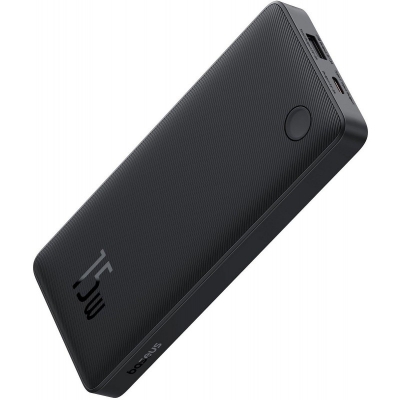 Išorinė baterija Power Bank Baseus Airpow Lite 15W 10000mAh juoda P10067500123-00 Išorinė baterija Power Bank Baseus Airpow Lite 15W 10000mAh juoda P10067500123-00