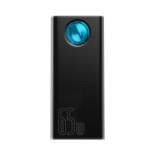 Išorinė baterija Power Bank Baseus Amblight 65W 30000mAh juoda PPLG000101