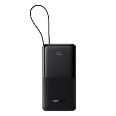 Išorinė baterija Power Bank Baseus Bipow 2 20W 10000mAh juoda P10077101113-00 Išorinė baterija Power Bank Baseus Bipow 2 20W 10000mAh juoda P10077101113-00