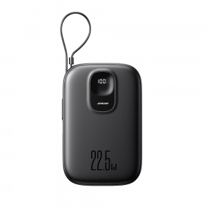 Išorinė baterija Power Bank Joyroom JR-PBF17 22.5W with USB-C cable 10000mAh juoda