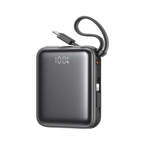 Išorinė baterija Power Bank Joyroom JR-PBF27 22.5W Mini 10000mAh juoda