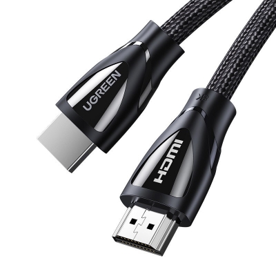 Kabelis Ugreen HD140 HDMI 2.1 to HDMI 2.1 1.5m juodas Kabelis Ugreen HD140 HDMI 2.1 to HDMI 2.1 1.5m juodas