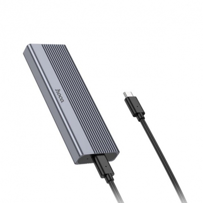 Kietojo disko korpusas Hoco HB47A M.2 SSD Enclosure USB3.2 / 10Gbps Kietojo disko korpusas Hoco HB47A M.2 SSD Enclosure USB3.2 / 10Gbps