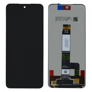 Ekranas Xiaomi Redmi 12 4G / 12 5G / Poco M6 Pro 5G su lietimui jautriu stikliuku Black