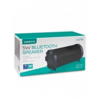 Bluetooth nešiojamas garsiakalbis OMEGA OG71 BAZOOKA (MicroSD, laisvų rankų įranga,FM, AUX) juodas