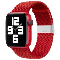 Apyrankė Braided Fabric Strap Apple Watch 42mm-44mm raudona