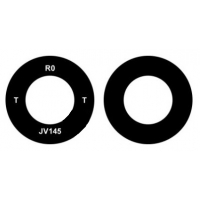 Samsung S901 S22 kameros stikliukas Black (lens Tele) 1pcs (service pack)