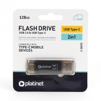 Atmintinė Platinet 128GB USB 3.0 + Type-C