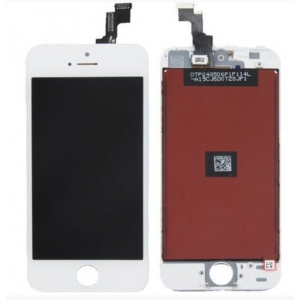 Ekranas skirtas iPhone SE / 5S su lietimui jautriu stikliuku White (Refurbished)