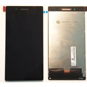 Ekranas Lenovo Tab 4 TB-7504F TV070HDM-TL9 su lietimui jautriu stikliuku (ruda jungtis) Black HQ