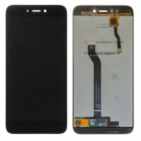 Ekranas Xiaomi Redmi 5A / Redmi GO su lietimui jautriu stikliuku Black (Refurbished)