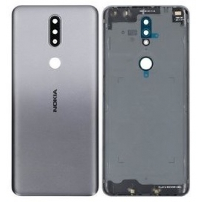 Galinis dangtelis Nokia 2.4 Black originalus (used Grade C)