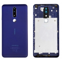 Galinis dangtelis Nokia 3.1 Plus Blue originalus (used Grade C)
