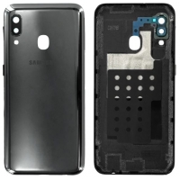 Galinis dangtelis Samsung A202 A20e 2019 Black originalus (used Grade A)