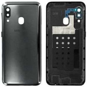 Galinis dangtelis Samsung A202 A20e 2019 Black originalus (used Grade B)