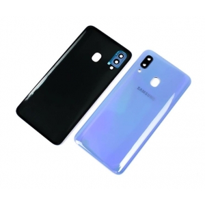 Galinis dangtelis Samsung A405 A40 2019 Blue originalus (used Grade B)