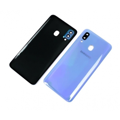 Galinis dangtelis Samsung A405 A40 2019 Blue originalus (used Grade B)