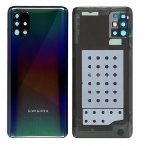 Galinis dangtelis Samsung A515 A51 2020 Prism Crush Black originalus (used Grade C)