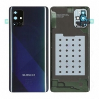 Galinis dangtelis Samsung A715 A71 2020 Prism Crush Black originalus (used Grade B)