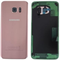 Galinis dangtelis Samsung G935F S7 Edge rožinis (rose pink) originalus (used Grade C)