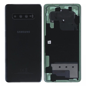Galinis dangtelis Samsung G975 S10+ (Prism Black) originalus (used Grade B)