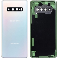 Galinis dangtelis Samsung G975 S10+ Prism White originalus (used Grade B)
