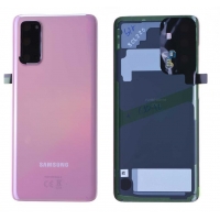 Galinis dangtelis Samsung G980 / G981 S20 Cloud Pink originalus (used Grade B)