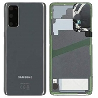 Galinis dangtelis Samsung G980 / G981 S20 Cosmic Grey originalus (used Grade B)