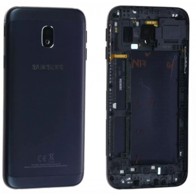 Galinis dangtelis Samsung J330 J3 2017 juodas originalus (used Grade B)