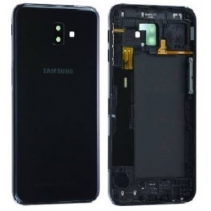 Galinis dangtelis Samsung J610 J6+ 2018 juodas originalus (used Grade C)
