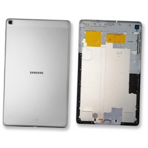 Galinis dangtelis Samsung T510 / T515 Tab A 10.1 (2019) sidabrinis originalus (used Grade C)
