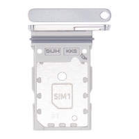 SIM kortelės laikiklis Samsung S908 S22 Ultra Dual White