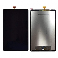 Ekranas Samsung T590 / T595 Tab A 10.5 su lietimui jautriu stikliuku Black (Refurbished)