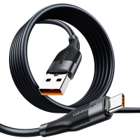 USB kabelis JOYROOM (S-1060M12) type-C (6A) 1m juodas