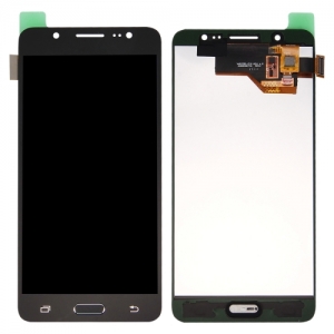 Ekranas Samsung J510F J5 (2016) su lietimui jautriu stikliuku Black originalus (service pack)