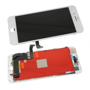 Ekranas skirtas iPhone 8 Plus su lietimui jautriu stikliuku White (Refurbished)