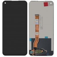 Ekranas Oppo A76 / A36 4G (2022) su lietimui jautriu stikliuku Black