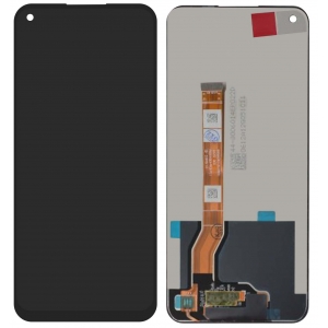 Ekranas Oppo A76 / A36 4G (2022) su lietimui jautriu stikliuku Black