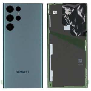 Galinis dangtelis Samsung S908 S22 Ultra Green originalus (used Grade A)