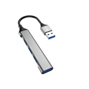 USB šakotuvas Dudao (A16B) USB to (1xUSB 3.0; 3xUSB 2.0) juodas