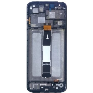 Ekranas Xiaomi Redmi 12C su lietimui jautriu stikliuku ir rėmeliu Graphite Grey originalus (service pack)