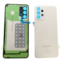 Galinis dangtelis Samsung A236 A23 5G White originalus (service pack)