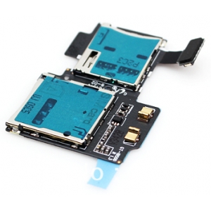 Lanksčioji jungtis Samsung i9500 / i9505 S4 SIM ir microSD kortelei