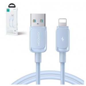 USB kabelis JOYROOM (S-AL012A14) lightning (2.4A) 1.2m mėlynas