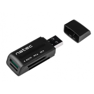 Kortelių skaitytuvas Natec (microSD,miniSD,SD,MMC)