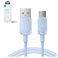 USB kabelis JOYROOM (S-AC027A14) type-C (3A) 1.2m mėlynas