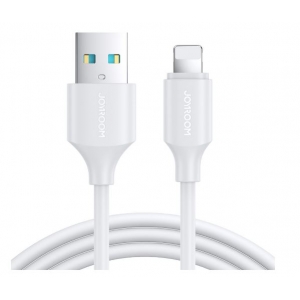 USB kabelis JOYROOM (S-UL012A9) lightning (2.4A) 1m baltas